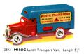 Luton Transport Van, Minic 2843 (TriangCat 1937).jpg