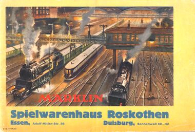 1939: Märklin Catalogue front cover