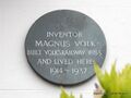 Magnus Volk plaque, Dyke Road.jpg