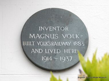 Magnus Volk plaque, Dyke Road