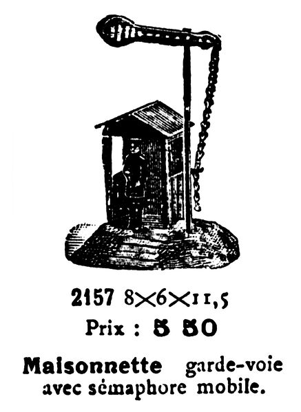 File:Maisonette Garde-voie - Watchman's Hut, Märklin 2157 (MärklinCatFr ~1921).jpg