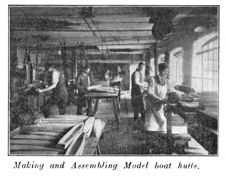 File:Making boat hulls, Bassett-Lowke factory ~1927.jpg