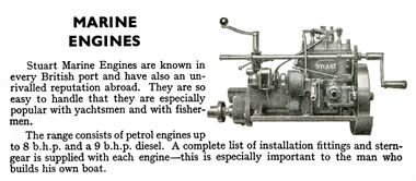 1965: Marine Engines, Stuart Turner