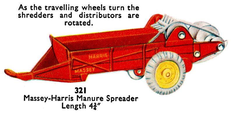 File:Massey-Harris Manure Spreader, Dinky Toys 321 (DinkyCat 1957-08).jpg