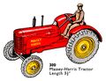 Massey-Harris Tractor, Dinky Toys 300 (DinkyCat 1956-06).jpg