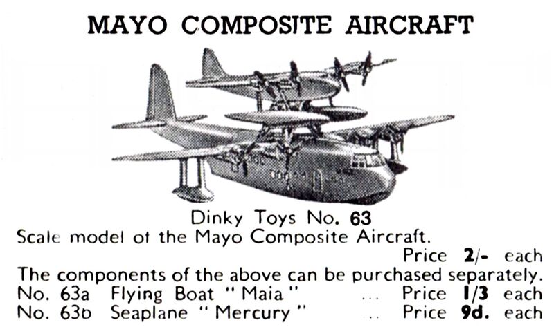 File:Mayo Composite Aircraft, Dinky Toys 63 (MCat 1939).jpg