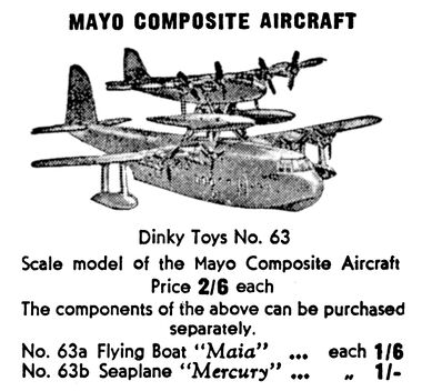 1940: Dinky advert, showing a price increase with the onset of WW2