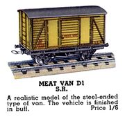 Meat Van SR, Hornby Dublo D1 (HBoT 1939).jpg