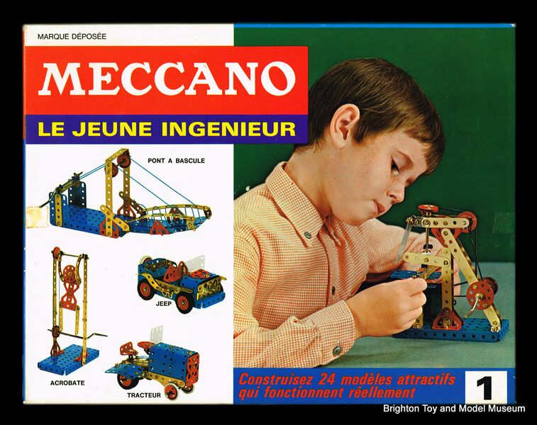 File:Meccano, Le Jeune Ingenieur, box lid, (MeccanoSetFr1 1970s).jpg