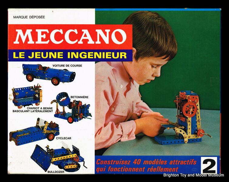 File:Meccano, Le Jeune Ingenieur, box lid, (MeccanoSetFr2 1970s).jpg