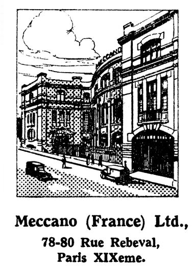 Meccano Building, Rue Rebeval, Paris