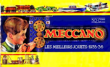 Meccano France catalogue, 1935-36