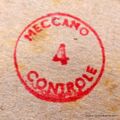 Meccano France quality control mark.jpg