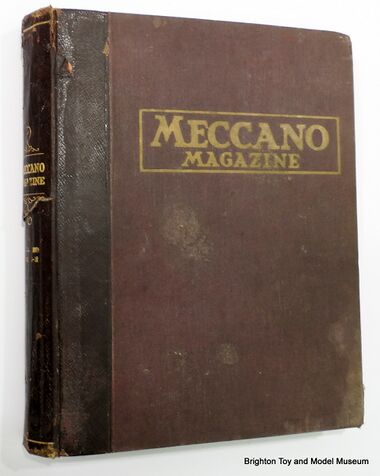 Meccano Magazine binder, 1930s