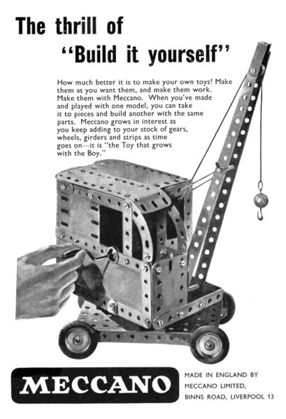 File:Meccano ad - The thrill of Build it Yourself (MM 1957-12).jpg