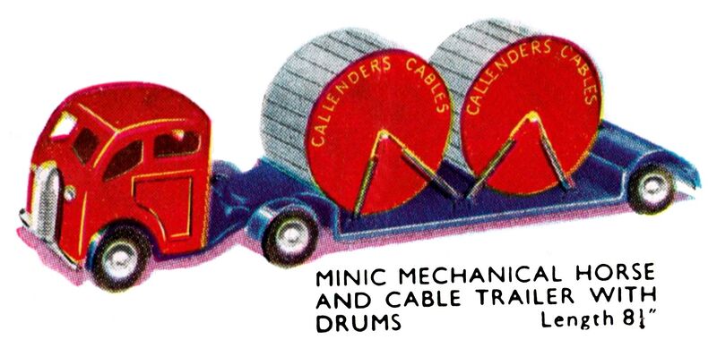 File:Mechanical Horse and Cable Trailer with Drums, Triang Minic (MinicCat 1950).jpg