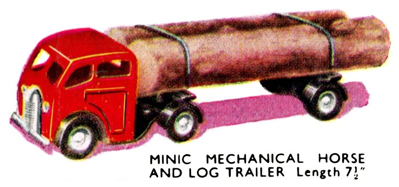 File:Mechanical Horse and Log Trailer, Triang Minic (MinicCat 1950).jpg
