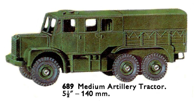 File:Medium Artillery Tractor, Dinky Toys 689 (DinkyCat 1963).jpg