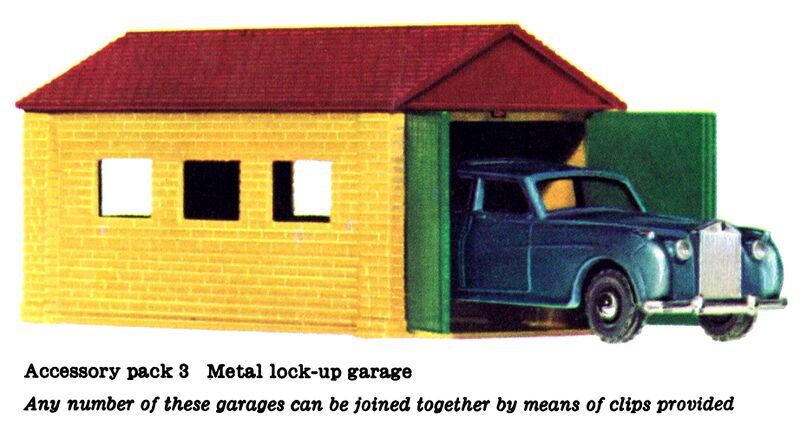 File:Metal Lock-Up Garage, Matchbox Accessory Pack 3 (MBCat 1959).jpg