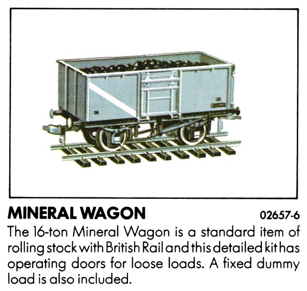 File:Mineral Wagon 16 Ton, Series2 Airfix kit 02657 (AirfixRS 1976).jpg