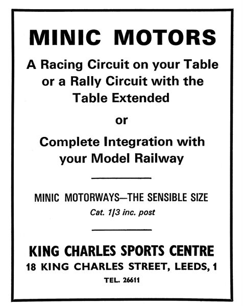 File:Minic Motorway, King Charles Sports Centre, Leeds, advert (MM 1966-10).jpg