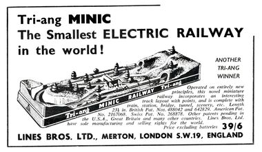 1951: Minic Railway