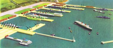1960: Minic Ships Harbour Layout M1011