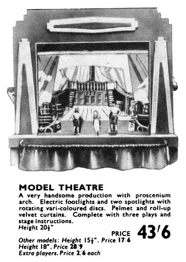 1939: Model Theatre, Hamleys