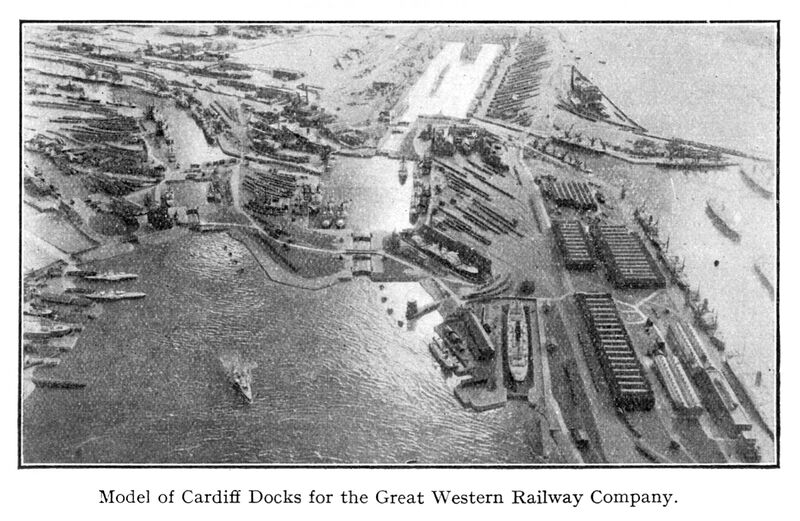 File:Model of Cardiff Docks for GWR (Twining).jpg