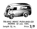 Morris 10cwt Van, Minic Push And Go range (MM 1954-07).jpg