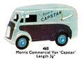 Morris Commercial Van, Capstan, Dinky Toys 465 (DinkyCat 1957-08).jpg