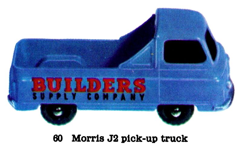 File:Morris J2 Pickup Truck, Matchbox No60 (MBCat 1959).jpg