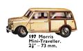 Morris Mini-Traveller, Dinky Toys 197 (DinkyCat 1963).jpg