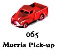 Morris Pickup, Dublo Dinky Toys 065 (HDBoT 1959).jpg