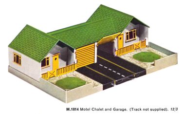 1964: Chalet with garages