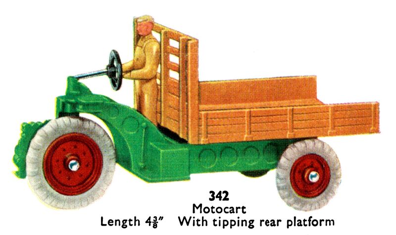 File:Motocart with tipping rear platform, Dinky Toys 342 (DinkyCat 1957-08).jpg