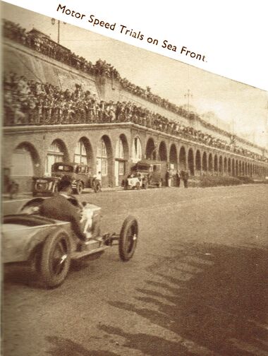 1935: "Motor Speed Trials on Seafront"