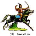 Mounted Indian, Brave with Bow, Britains Swoppets 532 (Britains 1967).jpg