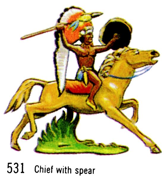 File:Mounted Indian, Chief with Spear, Britains Swoppets 531 (Britains 1967).jpg