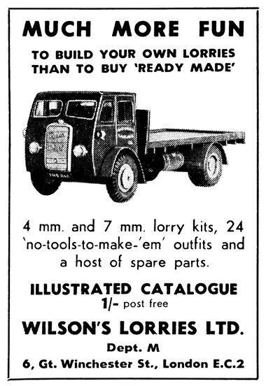 1951: "Much more fun to make your own lorries" (May 1951)