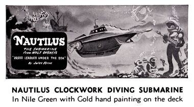 1973: Nautilus Diving Submarine