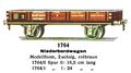 Niederbordwagen - Low-Sided Wagon, Märklin 1764 (MarklinCat 1931).jpg