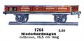 Niederbordwagen - Low-Sided Wagon, Märklin 1764 (MarklinCat 1939).jpg