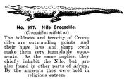 Nile Crocodile, Britains Zoo No917 (BritCat 1940).jpg