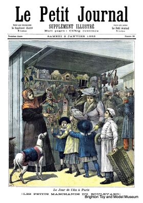 1892: Parisian street toy-seller