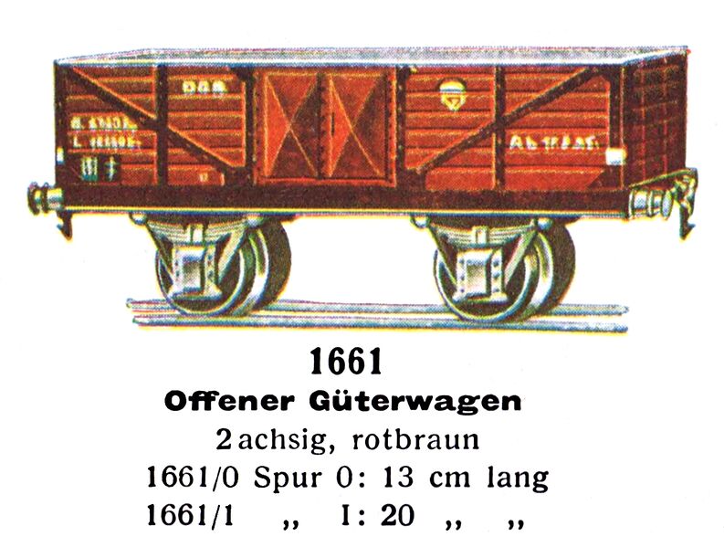 File:Offener Güterwagen - Open Goods Wagon, Märklin 1661 (MarklinCat 1931).jpg