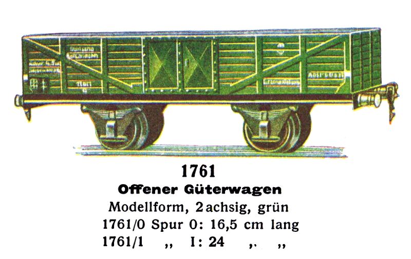 File:Offener Güterwagen - Open Goods Wagon, Märklin 1761 (MarklinCat 1931).jpg