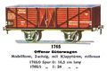 Offener Güterwagen - Open Goods Wagon, Märklin 1765 (MarklinCat 1931).jpg