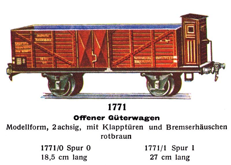 File:Offener Güterwagen - Open Goods Wagon, Märklin 1771 (MarklinCat 1931).jpg