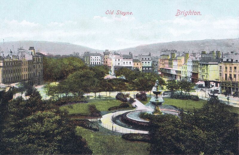 File:Old Steine, Brighton, Postcard (LondonViewCo 9).jpg
